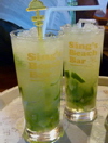Cocktails at Sing's Beach Bar